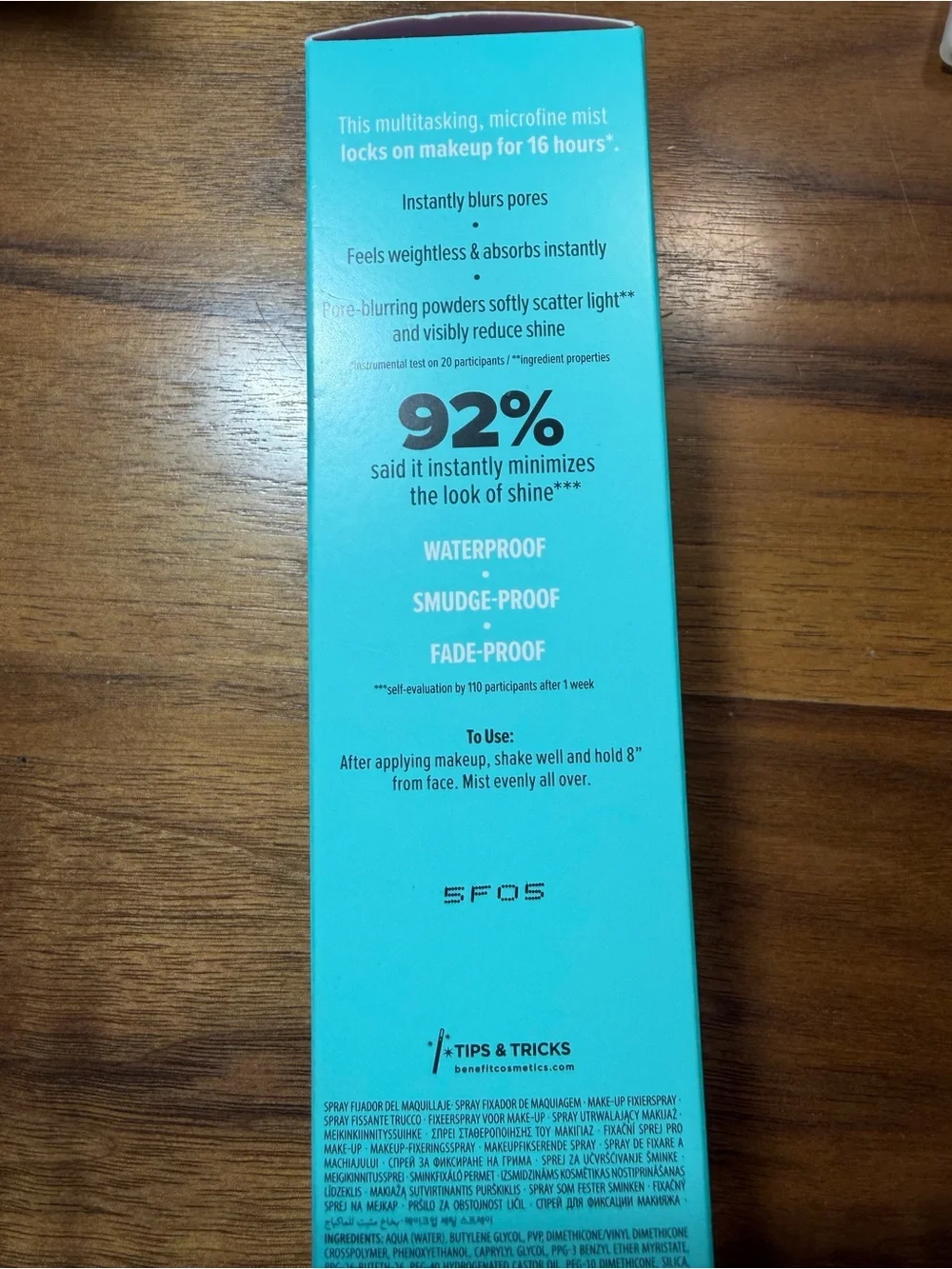 Benefit porefessional super
